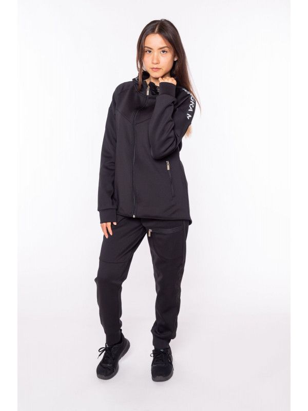 Mungra Taped Tech Tracksuit – Black/White