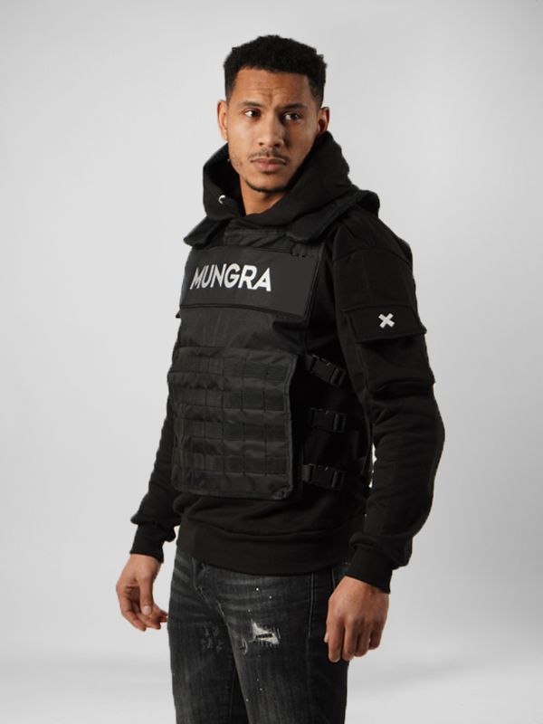 Mungra Bulletproof Hoodie Black Mungra