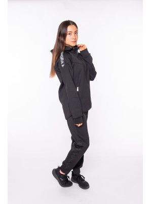 Mungra Taped Tech Tracksuit – Black/White