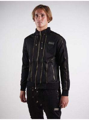 Mungra Iconic Tracksuit – Black/Gold