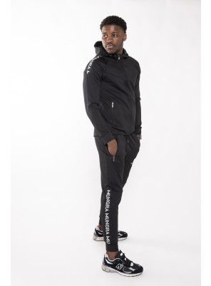 Mungra Taped Tech Tracksuit – Black/White