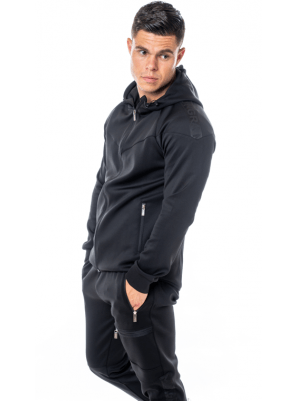 Mungra Taped Tech Tracksuit – Black/Black